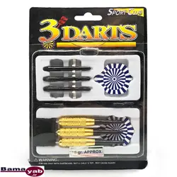 تیر دارت یدک سوزنی BL - 3218 B بسته 3 عددی|آبی