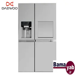 یخچال فریزر ساید بای ساید دوو D2S-3133SS نقره ای