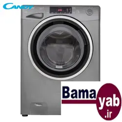 ماشین لباسشویی کندی GVS-228TC3R سیلور ۸ کیلویی