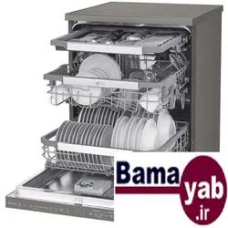ماشین ظرفشویی ال جی XD90DB استیل مات ۱۴ نفره