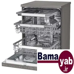 ماشین ظرفشویی ال جی XD90DB استیل مات ۱۴ نفره