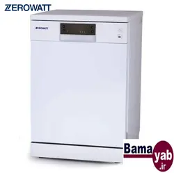 ماشین ظرفشویی زیرووات ZDM-3314W سفید ۱۴ نفره