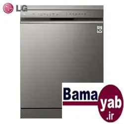 ماشین ظرفشویی ال جی ۱۴ نفره XD64S نقره ای