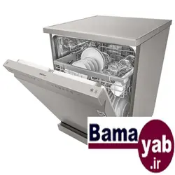 ماشین ظرفشویی ال جی ۱۴ نفره XD64S نقره ای