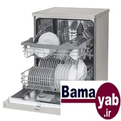 ماشین ظرفشویی ال جی ۱۴ نفره XD64S نقره ای