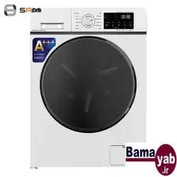 ماشین لباسشویی سام UN-Q1435W سفید ۸ کیلویی