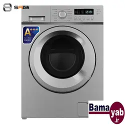 ماشین لباسشویی سام UN-Q1225S نقره ای ۸ کیلویی