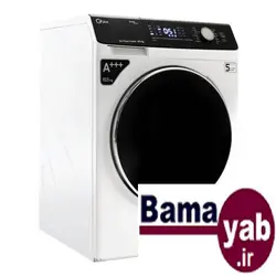 ماشین لباسشویی جی پلاس GWM-K1058W سفید ۱۰.۵ کیلویی