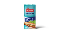 سس خردل ملايم ساشه 20 گرم 300عدد مهرام