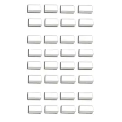 ضربه گیر درب خودرو رنگ سفید بسته 32 عددی