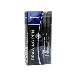 مشخصات و خرید عمده قلم الخطاط خوشنویسی کرونا شماره 3 - نیک استور | فروشگاه عمده لوازم تحریر