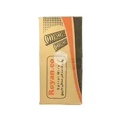 مشخصات و خرید عمده فنر صحافی روکش دار رویان شماره 10 - نیک استور | فروشگاه عمده لوازم تحریر