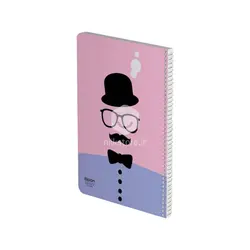 مشخصات و خرید عمده دفتر ۱۰۰ برگ وزیری سیمی فانتزی الیپون کد ۲۳۹ - نیک استور | فروشگاه عمده لوازم تحریر