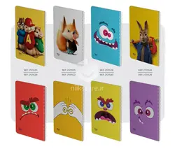 مشخصات و خرید عمده دفتر ۴۰ برگ وزیری سیمی فانتزی الیپون کد ۲۱۲ - نیک استور | فروشگاه عمده لوازم تحریر