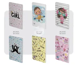 مشخصات و خرید عمده دفتر ۴۰ برگ وزیری سیمی فانتزی الیپون کد ۲۱۴ - نیک استور | فروشگاه عمده لوازم تحریر