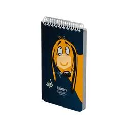 مشخصات و خرید عمده دفتر یادداشت ۱۰۰ برگ ۸۰×۱۲۰ سیمی فانتزی الیپون کد ۲۶۱ - نیک استور | فروشگاه عمده لوازم تحریر