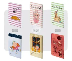 مشخصات و خرید عمده دفتر ۴۰ برگ وزیری شومیز فانتزی الیپون کد ۲۹۲ - نیک استور | فروشگاه عمده لوازم تحریر