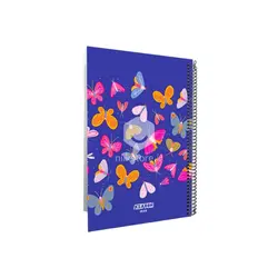 مشخصات و خرید عمده دفتر ۱۰۰ برگ وزیری مجلد تک سیم آزاده کد ۱۲۷ - نیک استور | فروشگاه عمده لوازم تحریر