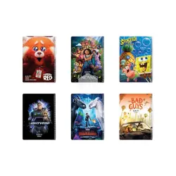 مشخصات و خرید عمده دفتر ۱۰۰ برگ وزیری سیمی فانتزی سری s.a.m B - نیک استور | فروشگاه عمده لوازم تحریر