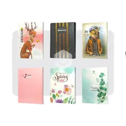 مشخصات و خرید عمده دفتر کلاسوری ۲۶ حلقه ۱۶۰ برگ سلفونی نگار - نیک استور | فروشگاه عمده لوازم تحریر