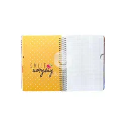 مشخصات و خرید عمده دفتر یادداشت 1/8 دیوایدر‌دار فانتزی سویل کد 212/1 - نیک استور | فروشگاه عمده لوازم تحریر