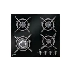 اجاق گاز صفحه ای شیشه ای تایسز چهار شعله مدل TBG4-1602