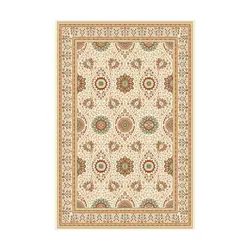 فرش ماشينی عرش طرح ترنم زمينه کِرم