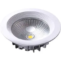چراغ سقفی توکار 15 وات COB افراتاب - چراغ روشنایی - فروشگاه تخصصی سیم و کابل تهران برق