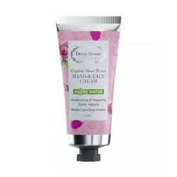 کرم مرطوب کننده گلاب دیپ سنس حجم 60 میلی لیتر