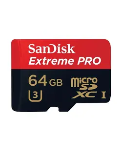 سن دیسک micro SD 64GB Exreme PRO | کارت حافظه SanDisk