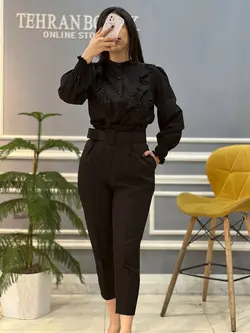 شومیز خامه دوزی کد 655