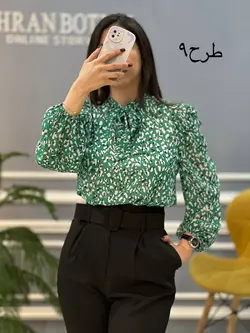 شومیز آستین پفی کد 653