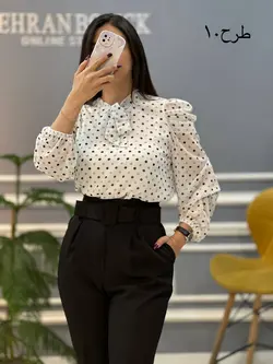 شومیز آستین پفی کد 653