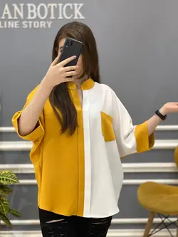 شومیز تک جیب کد 635