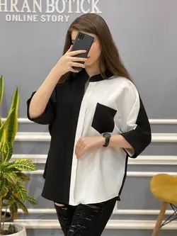 شومیز تک جیب کد 635