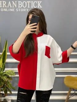 شومیز تک جیب کد 635