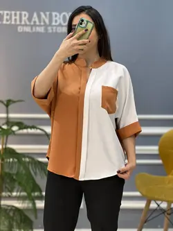 شومیز تک جیب کد 635