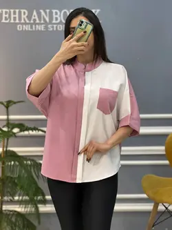 شومیز تک جیب کد 635