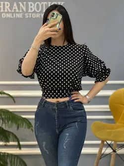 شومیز توپ توپی کد 549