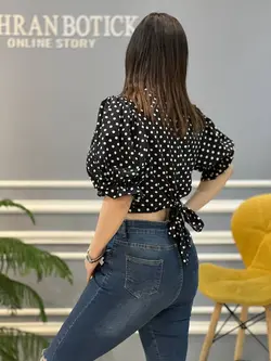 شومیز توپ توپی کد 549