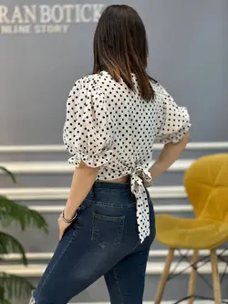 شومیز توپ توپی کد 549