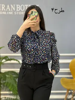 شومیز آستین پفی کد 526