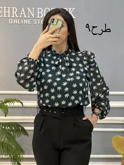 شومیز آستین پفی کد 526