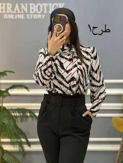 شومیز کارتیر دار کد 869