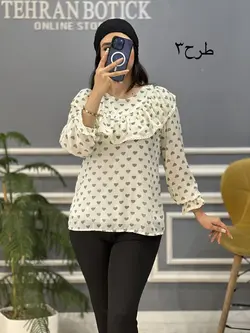 شومیز جلو چین کد۹۹۴