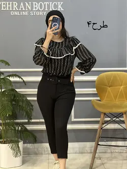 شومیز جلو چین کد۹۹۴