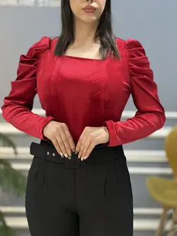 شومیز مخمل یلدایی کد۱۱۴۲