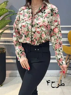 شومیز مدل شکوفه کد 1234