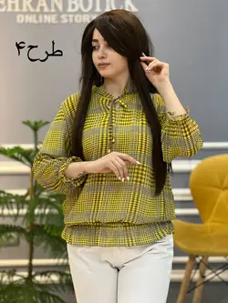 شومیز آستین چین دار کد 367