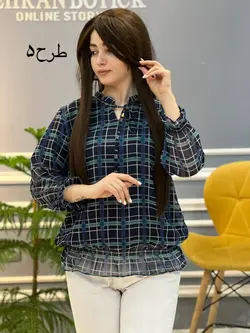 شومیز آستین چین دار کد 367